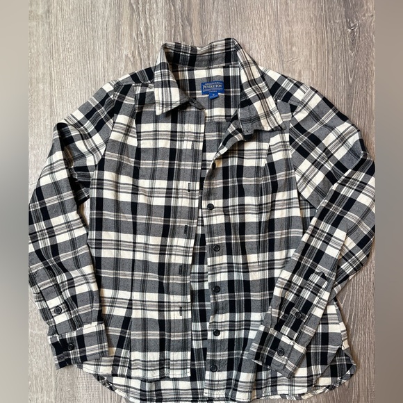 Pleated Pendleton Shirt size Medium Plaid Womens - Picture 5 of 6